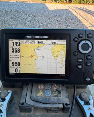 Ecoscandaglio GPS Humminbird HELIX 5 DI GPS