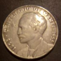 Moneta da col cubana centenario de marti 1953