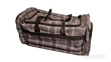 borsone da trasporto grigio in nylon