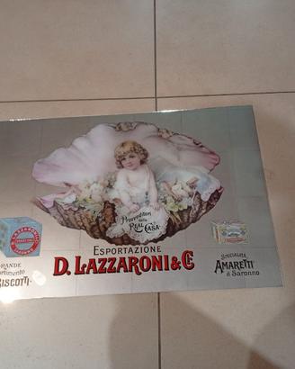 specchio pubblicitario lazzaroni