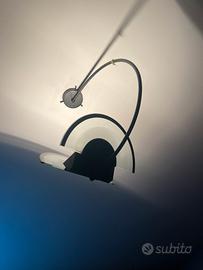 Lampada colori vetro e nero