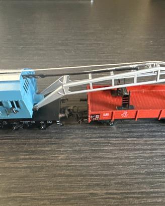 Trenino Marklin - carro gru