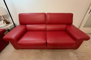 DIVANI IN VERA PELLE FATTI A MANO