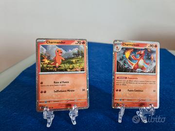 POKEMON CHARMANDER ,E CHARMELEON 