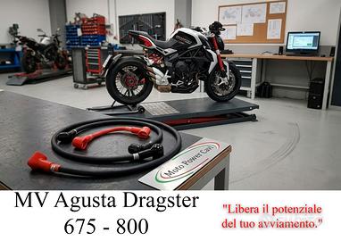 MV Agusta Dragster 675 - 800 Cavi Batteria