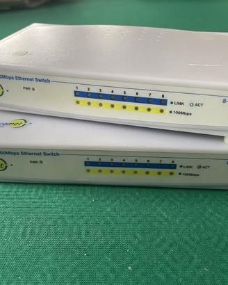 Switch Comet 8 porte 10/100 mbps Ethernet