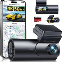 Dash Cam Auto, 5GHz WiFi e GPS, Doppia Telecamera