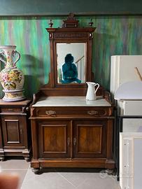 Mobile credenza Toscana in noce massiccio fine 800