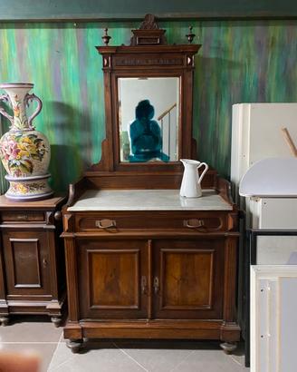 Mobile credenza Toscana in noce massiccio fine 800