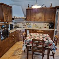 Cucina classica angolare noce