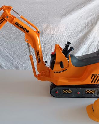 Scavatore elettrico cavalcabile per bambini 