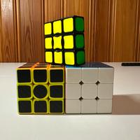 Set cubi di Rubik (3 pezzi)