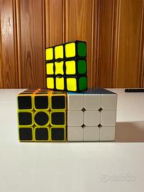 Set cubi di Rubik (3 pezzi)