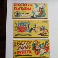 Walt Disney e Lupettino - strisce originali
