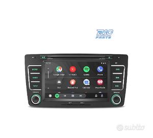 RADIO GPS ANDROID 10 PER SKODA OCTAVIA YETI 09-13