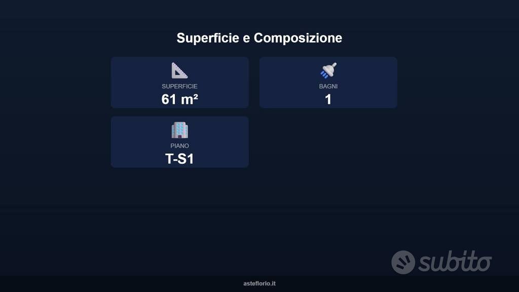 Immobile in asta di 61 m² a Novi Ligure - Vista 4