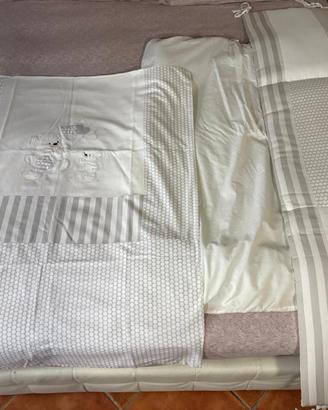 Trapunta lettino + Paracolpi + Federa