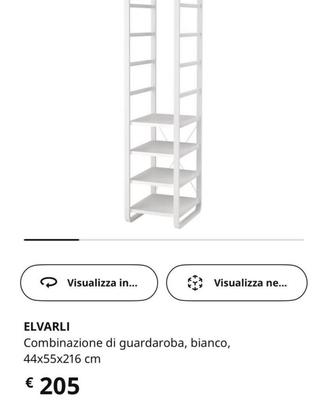 Ikea armadio guardaroba ELVARLI