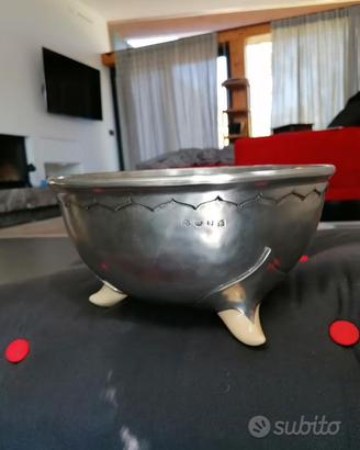 Coppa in peltro Così Tabellini