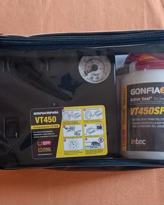 Kit emergenza riparazione pneumatici 