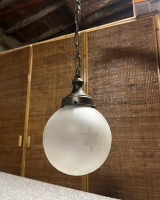 Lampadario a sospensione vintage stile Liberty