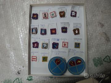 distintivi scout agesci vintage per collezionisti