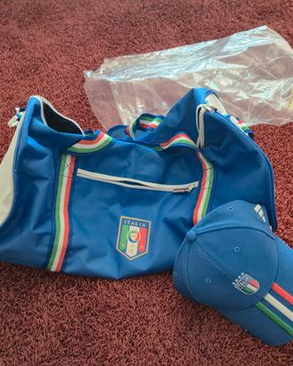 Set borsone e cappellino brandizzato FIGC