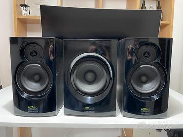 Monitor DJ Attivi speaker - Reloop ADM-5 + ADM Sub