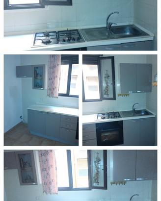 Cucina completa usata senza frigo 