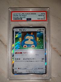 Snorlax double blaze psa 10