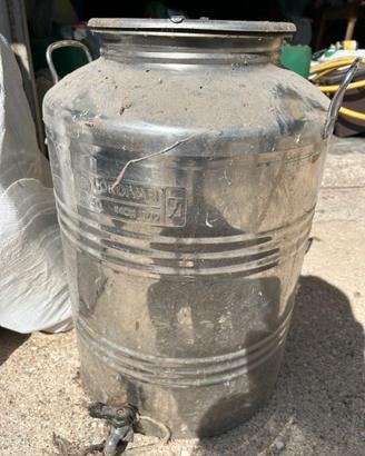 Contenitore inox 50 L con rubinetto