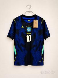Maglia Ufficiale Brasile Neymar Jr. #10 Jordan