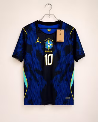 Maglia Ufficiale Brasile Neymar Jr. #10 Jordan