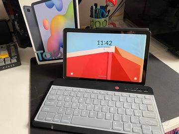 Samsung Galaxy Tab S6 Lite + Cover + Tastiera