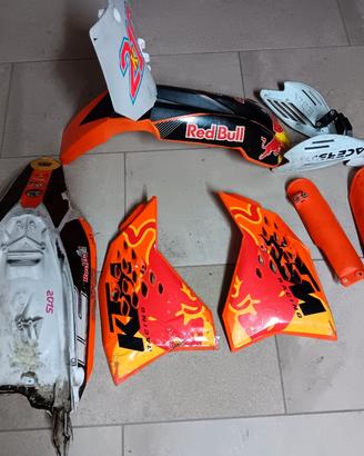 plastiche  ktm sx 65 2012 2015