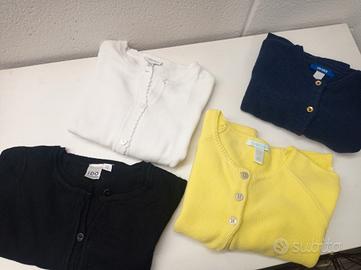 set lotto cardigan bambina 