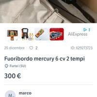 motore marino mercury