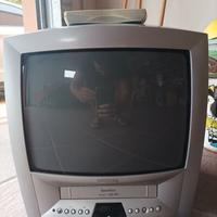 TV CRT Philips retro gaming