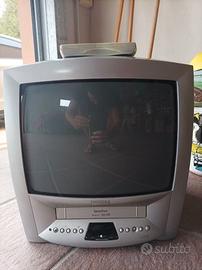 TV CRT Philips retro gaming
