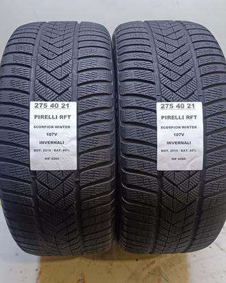 2 GOMME 275 40 21 PIRELLI RFT RIF4260