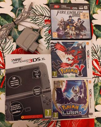 Nintendo new 3ds XL +3 giochi 