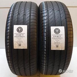 2 gomme 215 60 17 michelin a15260