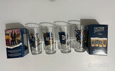 4 Bicchieri Birra 8.6 Tattoo Limited Edition