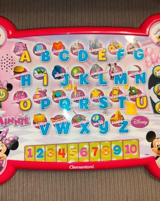 Gioco educativo alfabetiere parlante Minnie