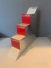 Espositore pubblicitario Canon Eos vintage