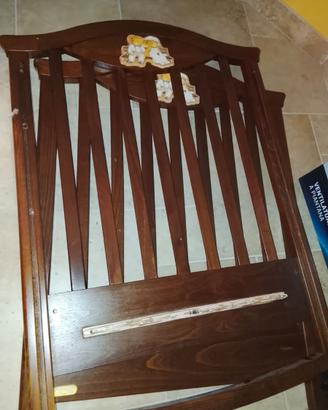 Letto per neonato in legno