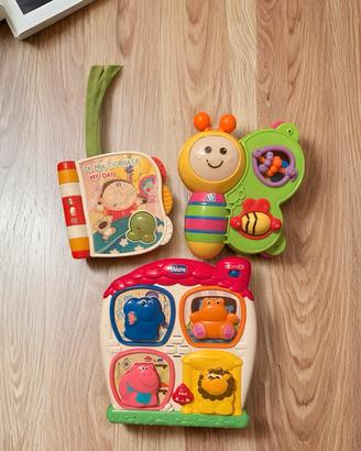 Set di  3 giochi interattivi e bilingue