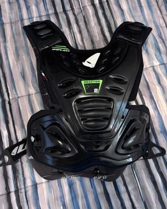 Pettorina motocross/enduro/motard ufo reactor 2