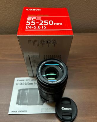 Canon EF S 55 250 f/4  5,6 is