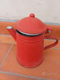 Caffettiera smaltata vintage